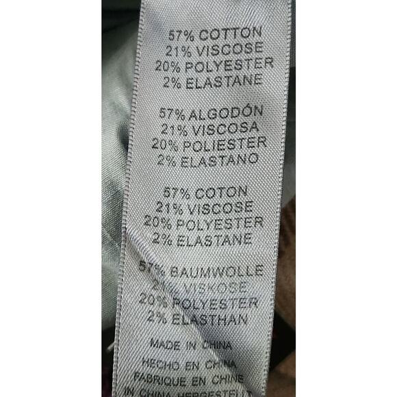 Avenue Denim Jeans Women's Sz 24 Dark Wash Girlfriend Ankle Distressed Stretch - Picture 8 of 8